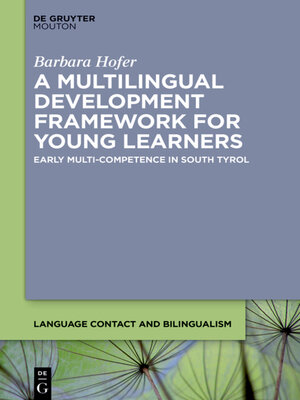 cover image of A Multilingual Development Framework for Young Learners